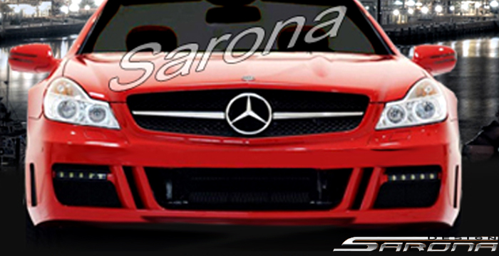 Custom Mercedes SL  Convertible Front Bumper (2009 - 2012) - $790.00 (Part #MB-075-FB)